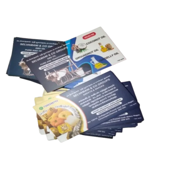 Premium Visiting Cards (100 pcs) – Make a Lasting Impression